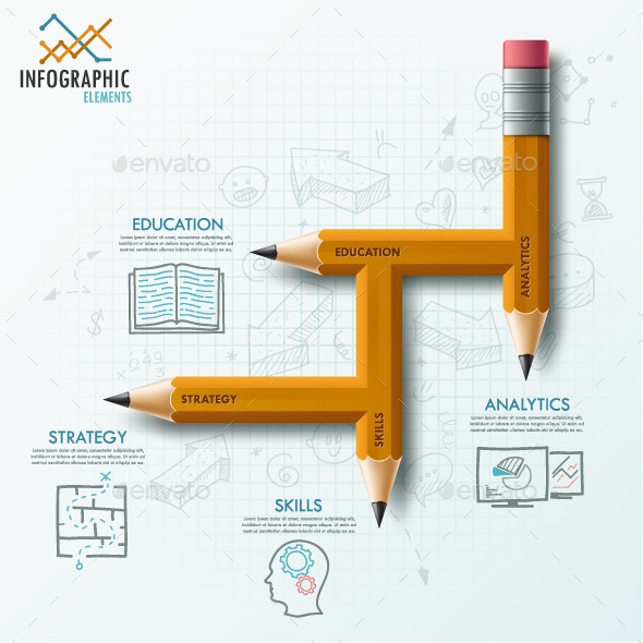 Modern Infographic Process Template (Infographics)