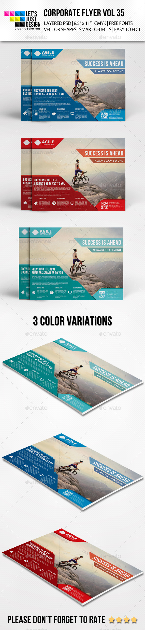 GraphicRiver Corporate Flyer Template Vol 35 9085426 GraphicRiver Corporate Flyer Template Vol 35 9085426