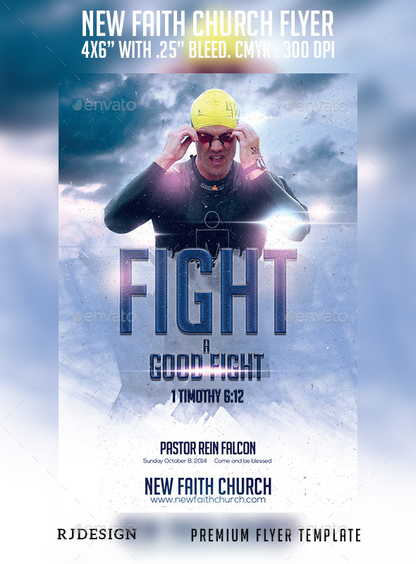GraphicRiver New Faith Church Flyer 9073105 GraphicRiver New Faith Church Flyer 9073105