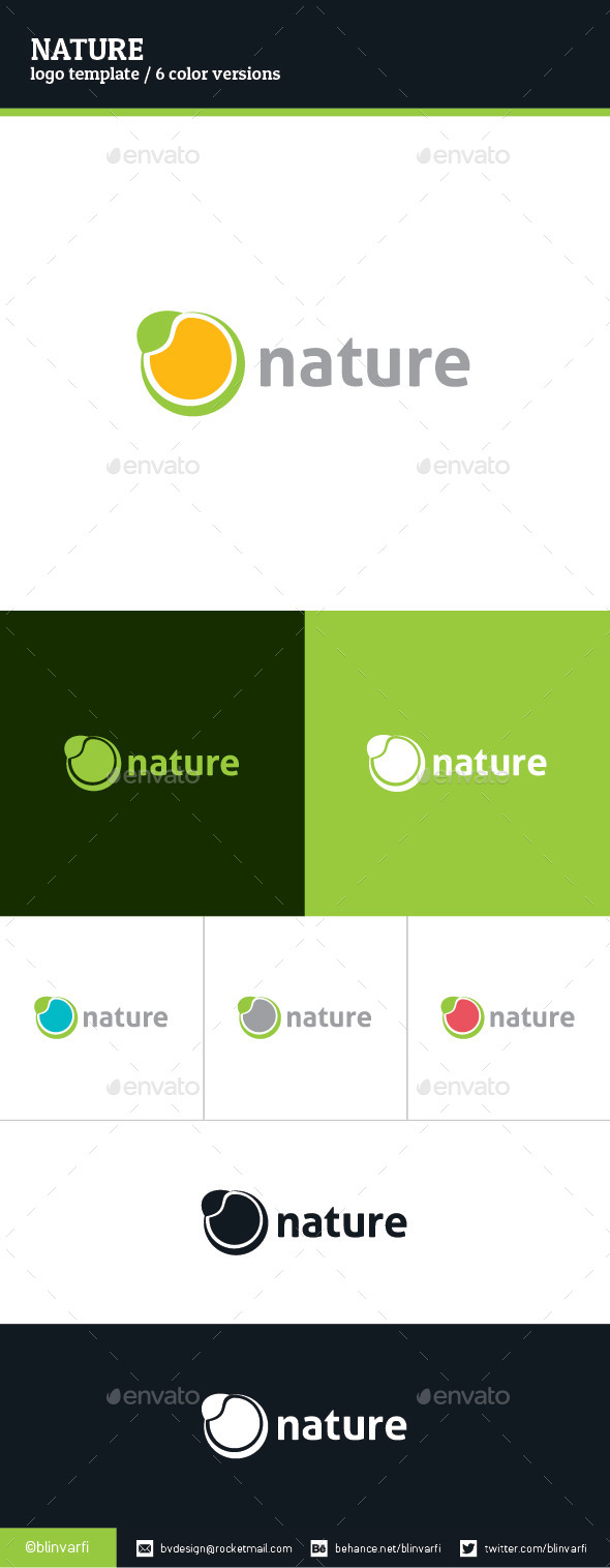 Nature Logo Template - Nature Logo Templates