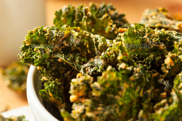 Homemade Green Kale Chips (Misc) Photo Download