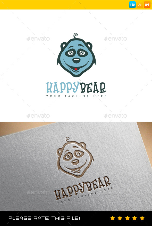 GraphicRiver Bear Logo 9087311 GraphicRiver Bear Logo 9087311