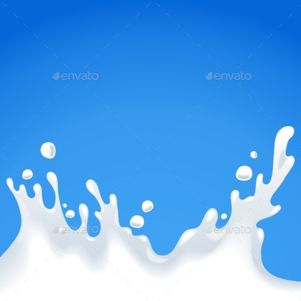 GraphicRiver Milk Splash 9087597 GraphicRiver Milk Splash 9087597