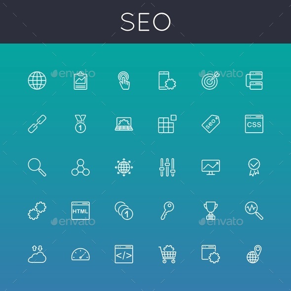 GraphicRiver Vector SEO Line Icons 9088145 GraphicRiver Vector SEO Line Icons 9088145