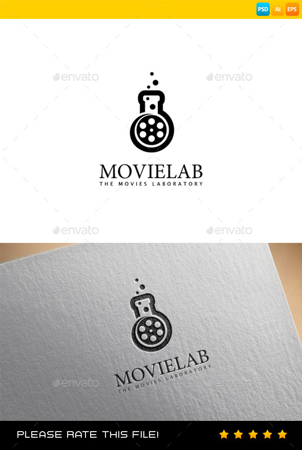 GraphicRiver Lab Logo 9088188 GraphicRiver Lab Logo 9088188