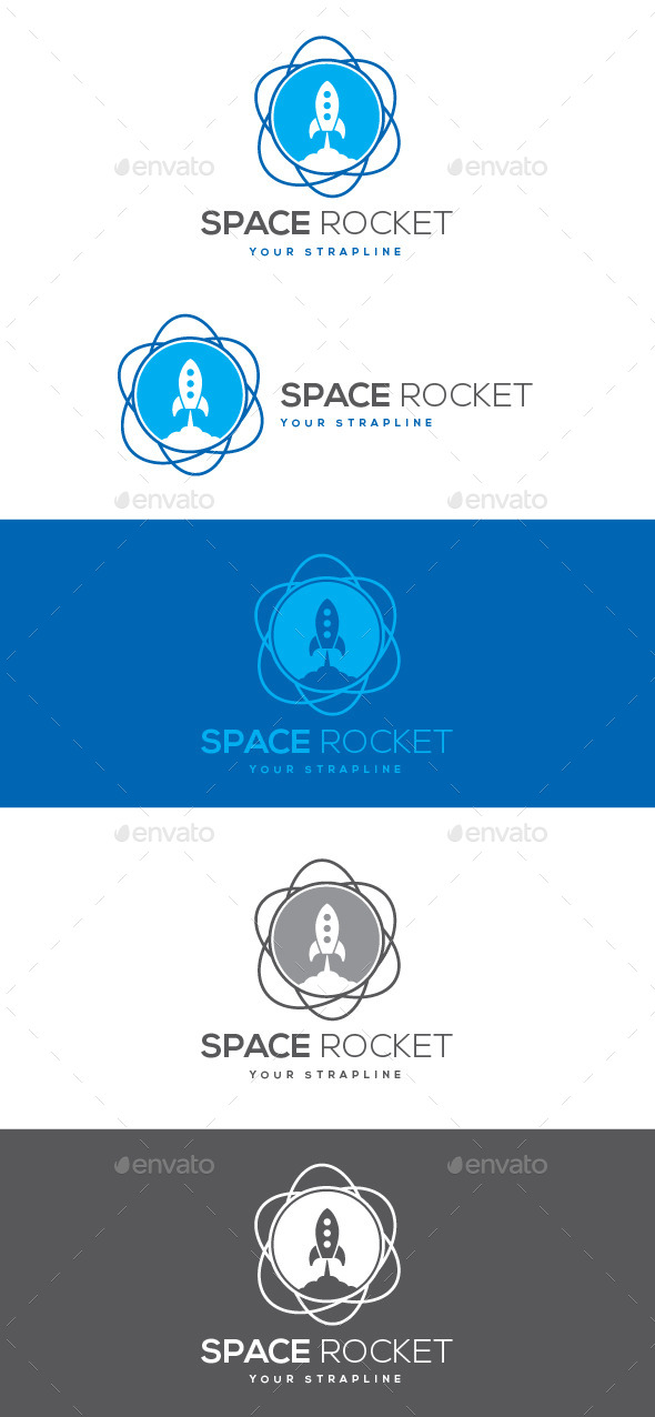 Space Rocket Logo Space Rocket Logo