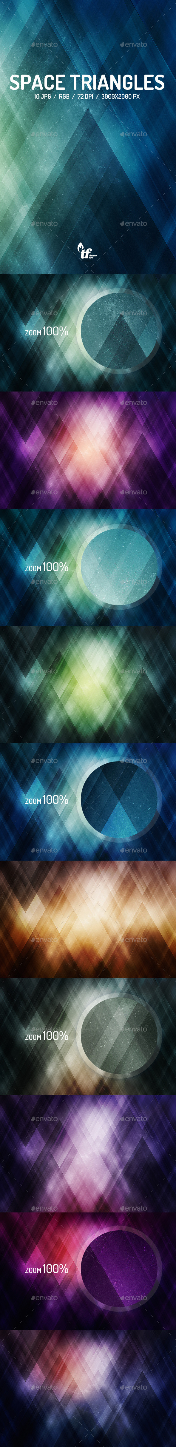 GraphicRiver Space Triangles Backgrounds 9088678 GraphicRiver Space Triangles Backgrounds 9088678