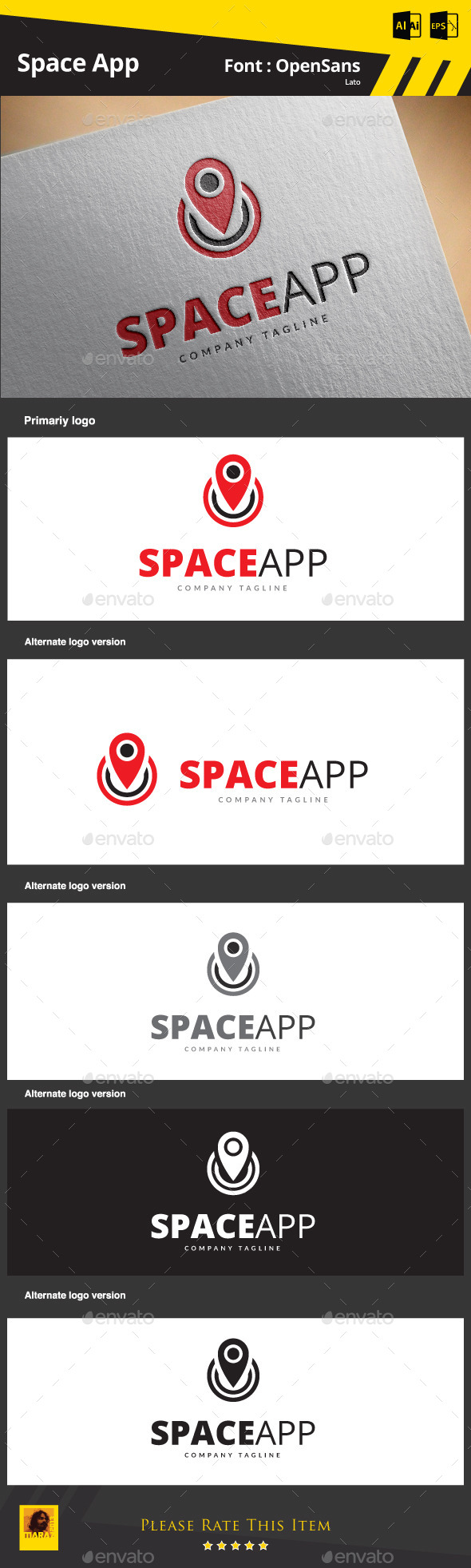 GraphicRiver Space App 9089063 GraphicRiver Space App 9089063
