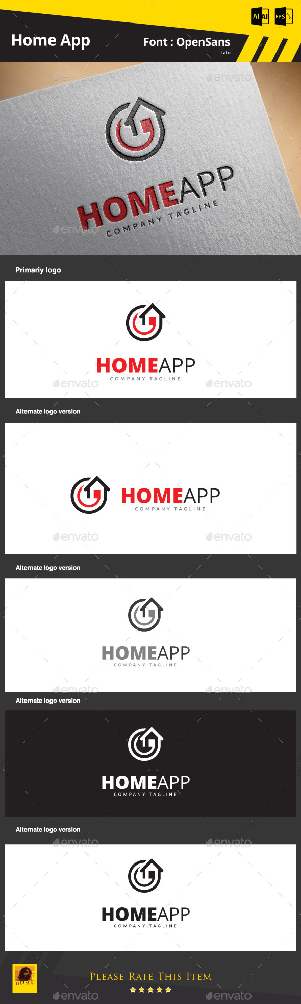 GraphicRiver Home App 9090088 GraphicRiver Home App 9090088