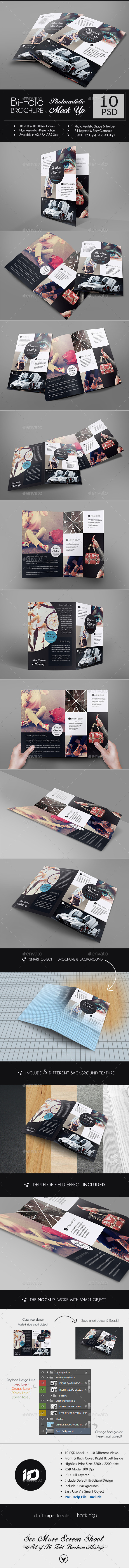 GraphicRiver Realistic A4 A3 Bi-Fold Brochure Mock-Up 9090406 GraphicRiver Realistic A4 A3 Bi-Fold Brochure Mock-Up 9090406
