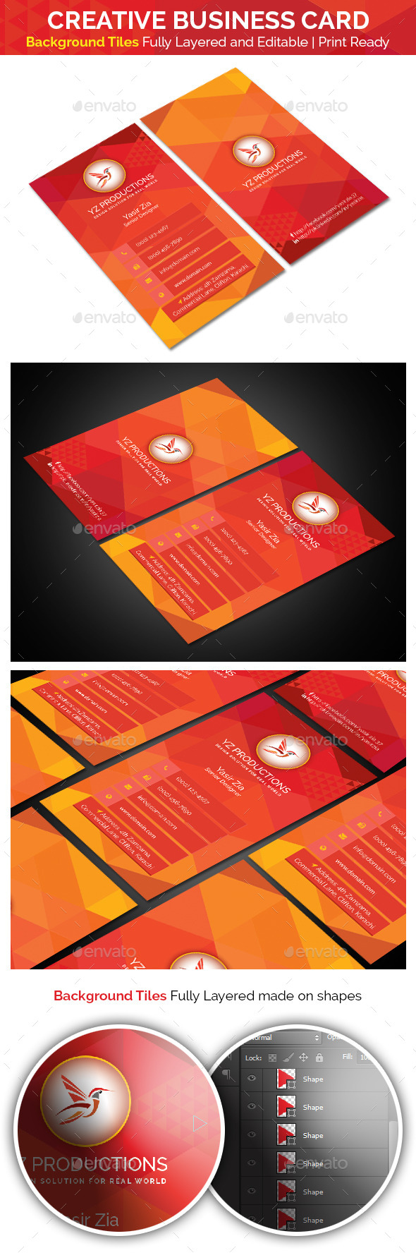 GraphicRiver Creative Business Card V-2.0 9091041 GraphicRiver Creative Business Card V-2.0 9091041