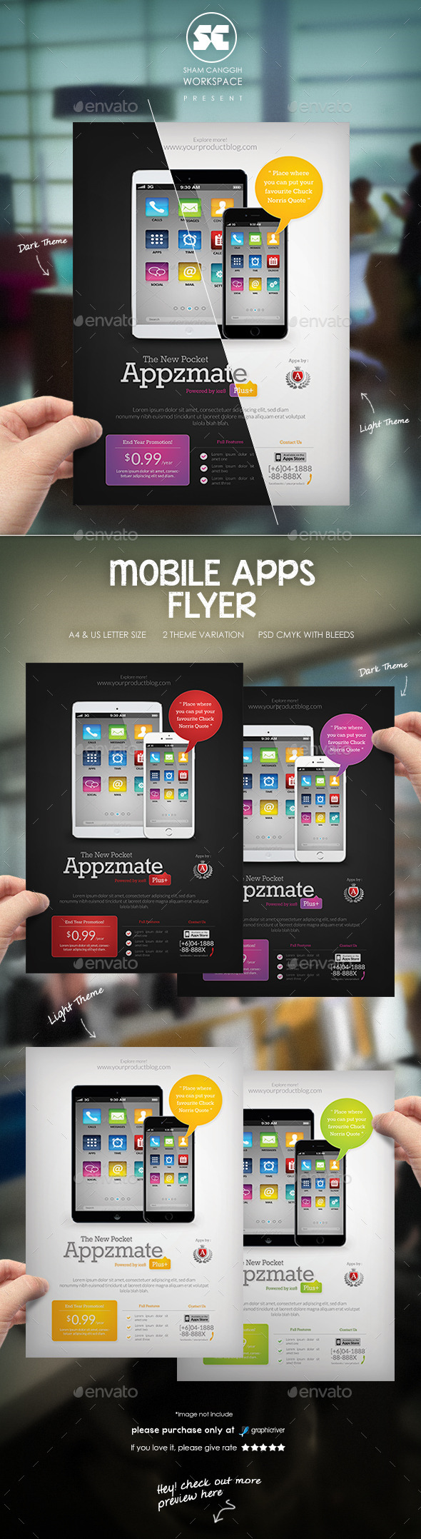 Mobile Apps Business Flyer (Miscellaneous)