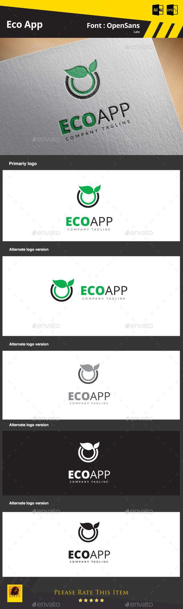 GraphicRiver Eco App 9091256 GraphicRiver Eco App 9091256