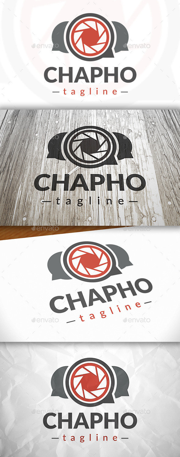 GraphicRiver Photo Chat Logo 9091975 GraphicRiver Photo Chat Logo 9091975