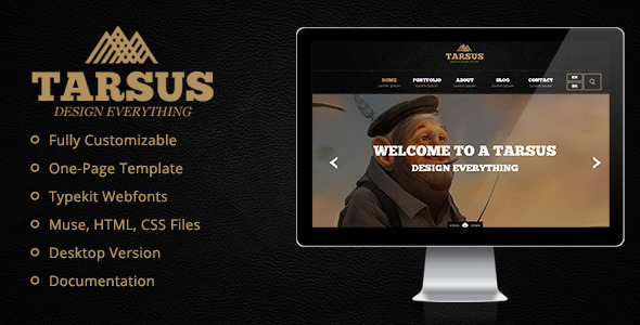 ThemeForest Tarsus Creative One Page Muse Template 9014656 ThemeForest Tarsus Creative One Page Muse Template 9014656