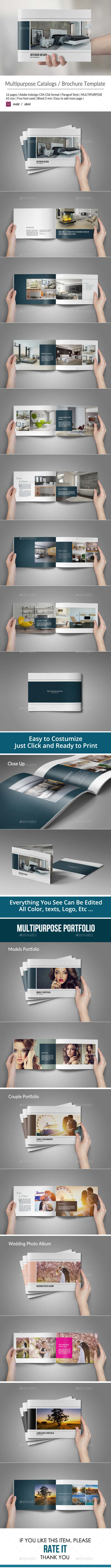 GraphicRiver Multipurpose Brochure or Portfolio Album 9094782 GraphicRiver Multipurpose Brochure or Portfolio Album 9094782
