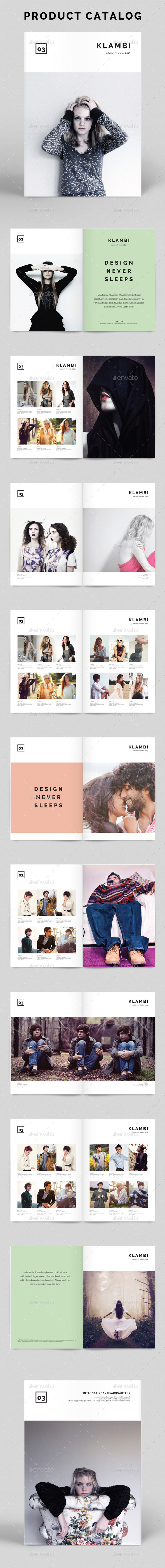 GraphicRiver Product Catalog Klambi Template 9096871 GraphicRiver Product Catalog Klambi Template 9096871
