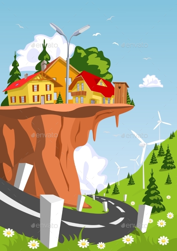 GraphicRiver Crazy Town 9098559 GraphicRiver Crazy Town 9098559