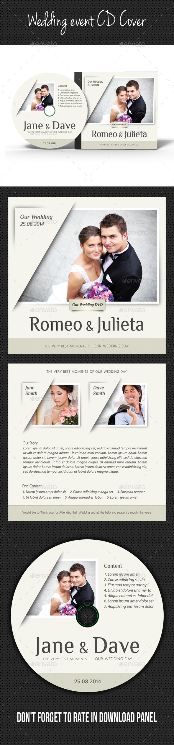 GraphicRiver Wedding Event CD Cover V04 9100109 GraphicRiver Wedding Event CD Cover V04 9100109