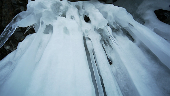 Panorama of Hanging Icicle 2 Panorama of Hanging Icicle 2