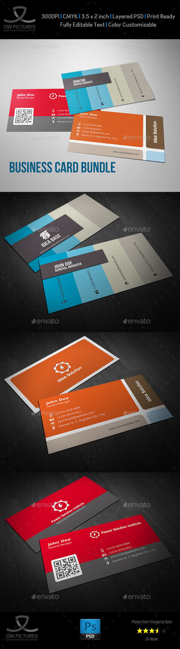 Corporate Business Card Bundle Vol.5 Corporate Business Card Bundle Vol.5