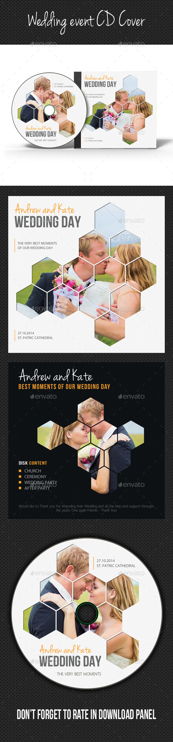 GraphicRiver Wedding Event CD Cover V06 9102144 GraphicRiver Wedding Event CD Cover V06 9102144