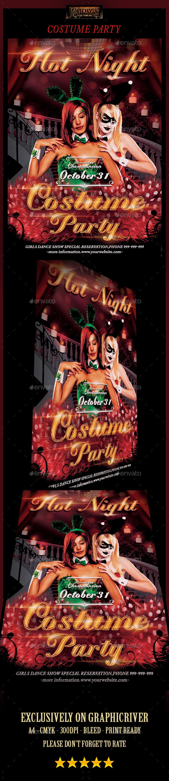 GraphicRiver Halloween Costume Party Flyer Template 9102156 GraphicRiver Halloween Costume Party Flyer Template 9102156