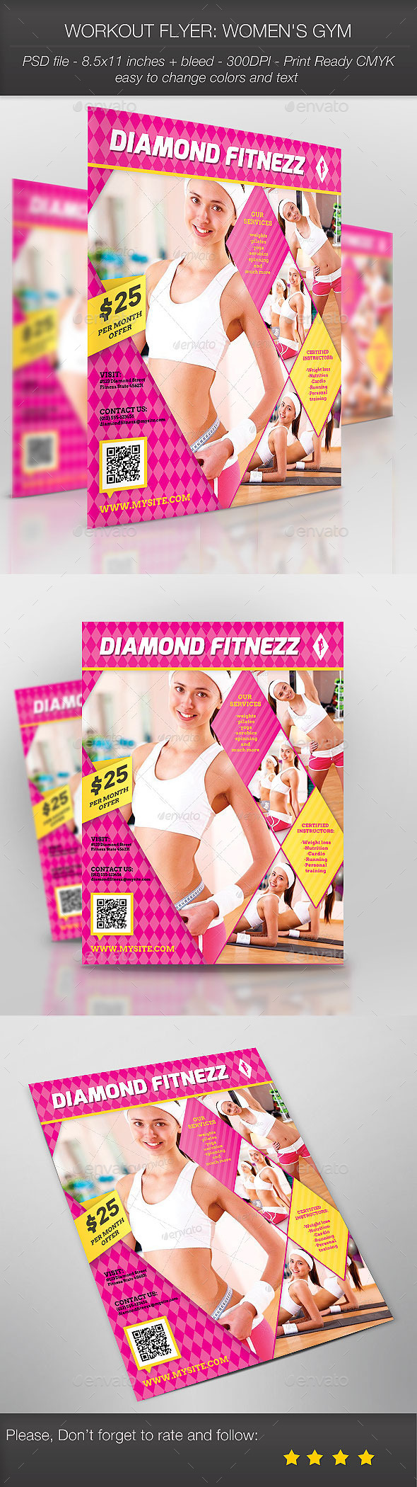 Workout Flyer: Women's Gym