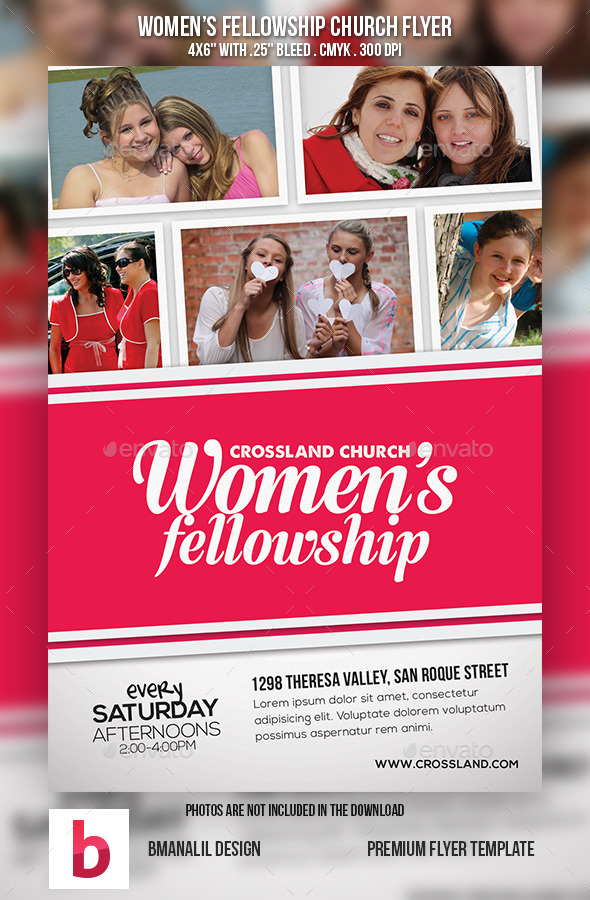 GraphicRiver Women s Fellowship Church Flyer 9102855 GraphicRiver Women s Fellowship Church Flyer 9102855