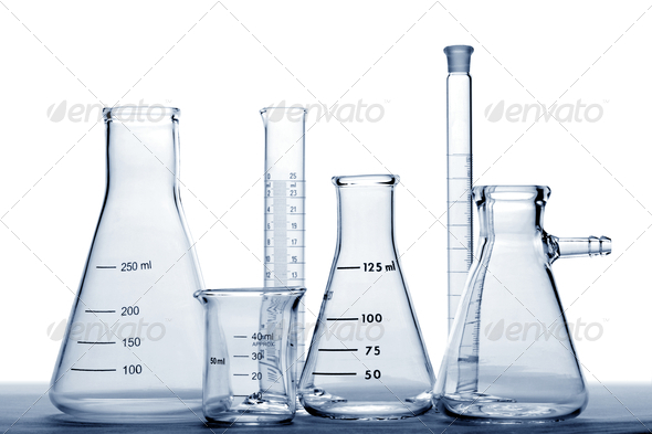 Laboratory Equipment in Science Research Lab - Stock Photo - Images