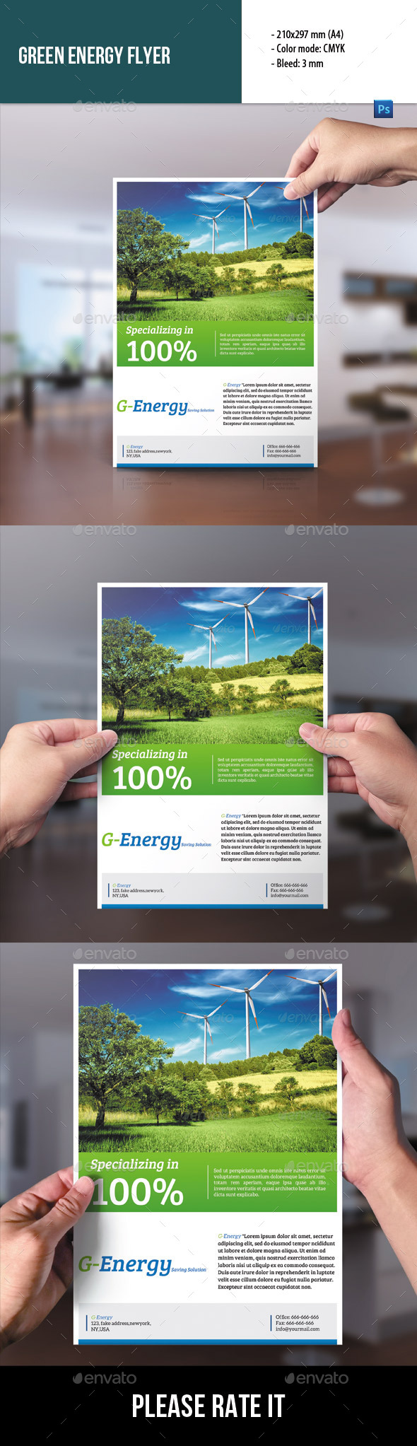 GraphicRiver Green Energy Flyer 9103422 GraphicRiver Green Energy Flyer 9103422