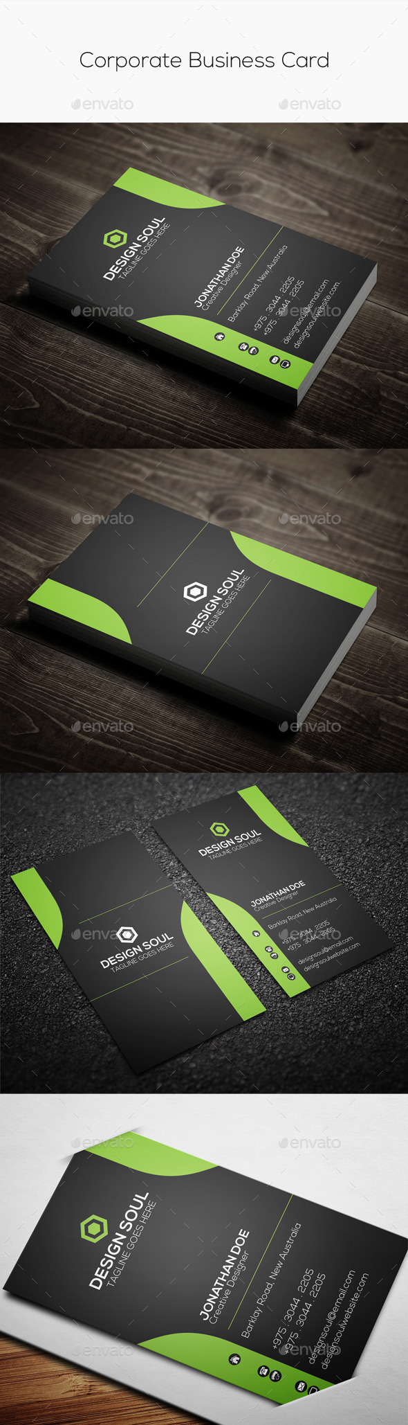 GraphicRiver Creative Corporate Business Card 9104728 GraphicRiver Creative Corporate Business Card 9104728