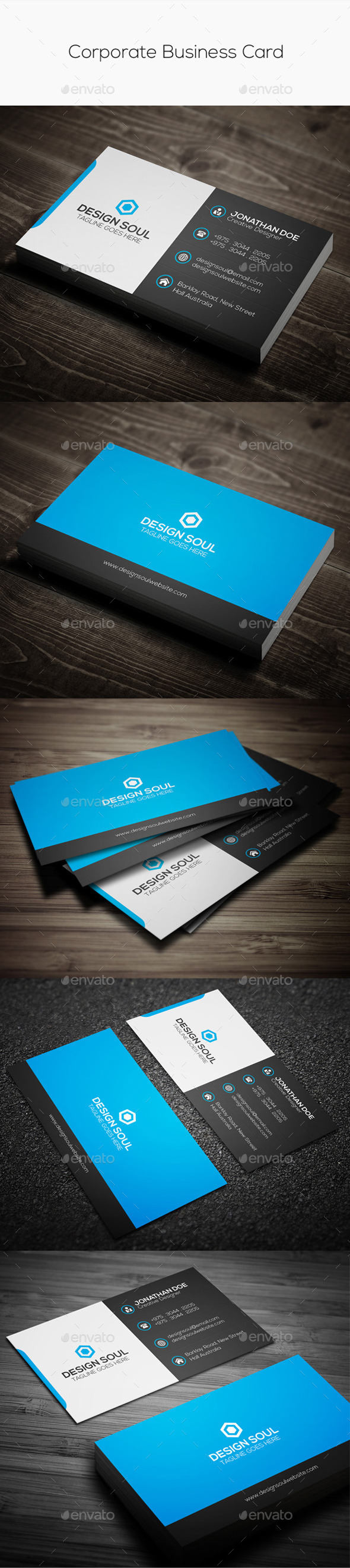Corporate Business Card Corporate Business Card