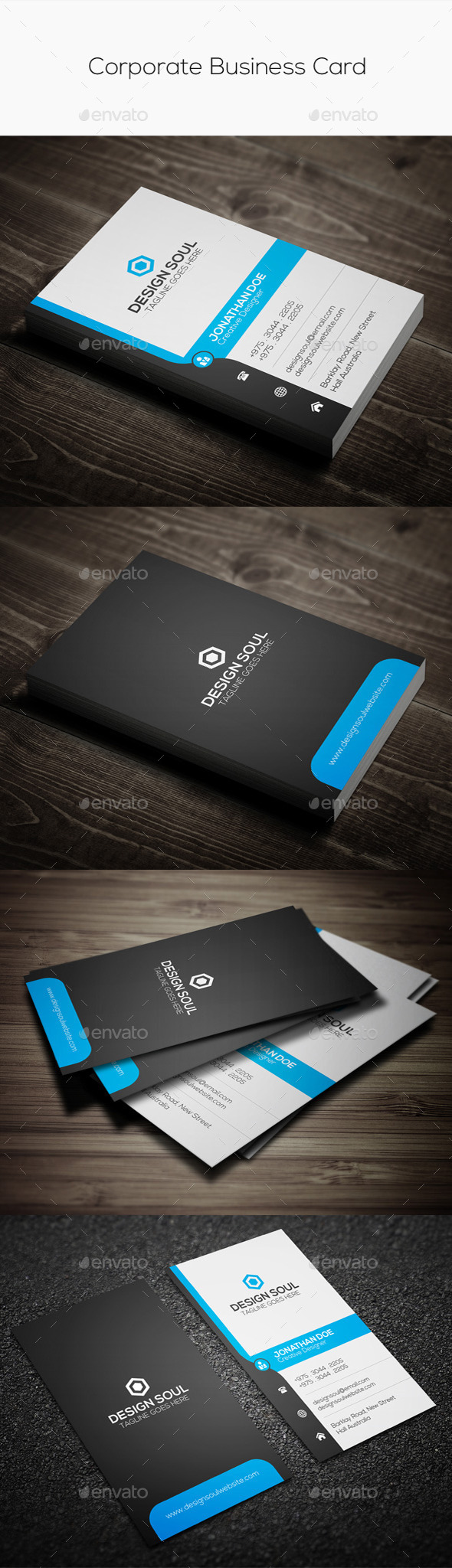GraphicRiver Corporate Business Card 9104809 GraphicRiver Corporate Business Card 9104809