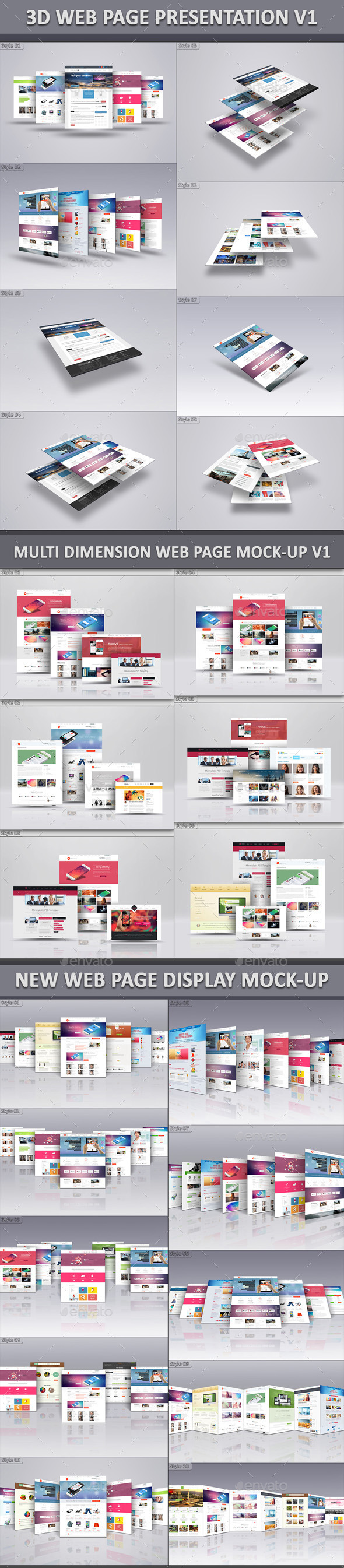 GraphicRiver Web Page Mock-Up Bundle V1 9105284 GraphicRiver Web Page Mock-Up Bundle V1 9105284