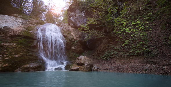 Waterfall in the Forest Waterfall in the Forest
