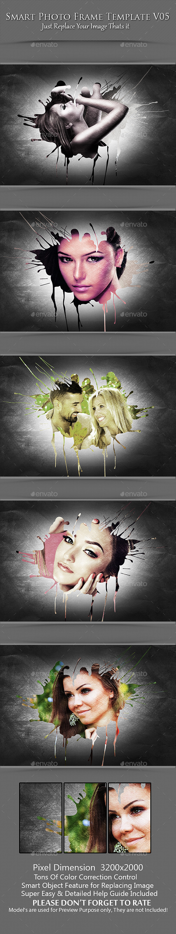 Smart Photo Frame Template V05 Smart Photo Frame Template V05