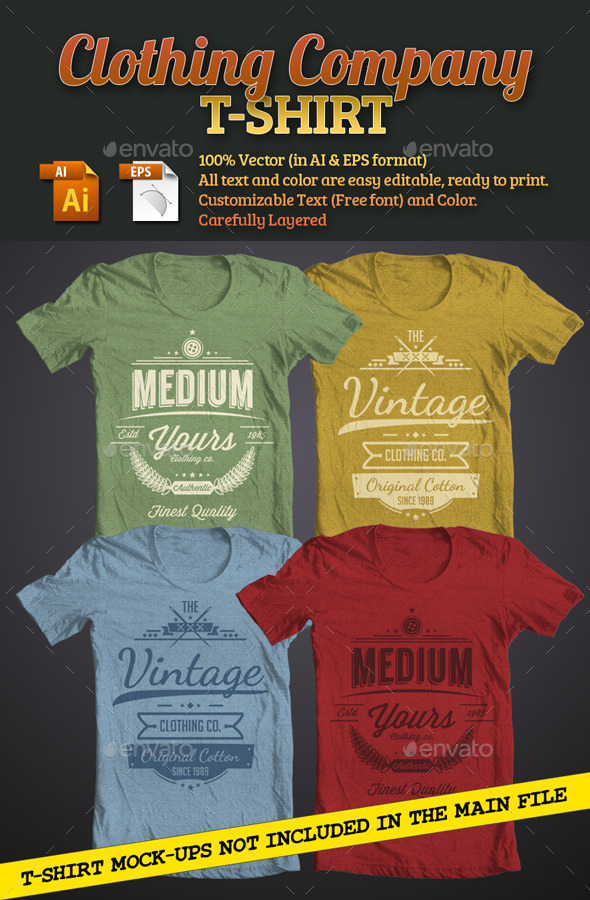 Clothing Company T-Shirt Clothing Company T-Shirt
