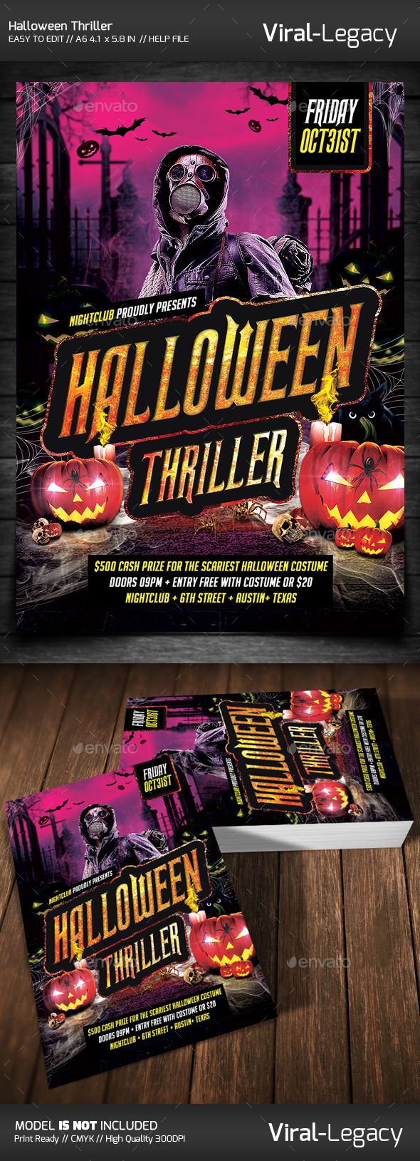 GraphicRiver Halloween Thriller Party 9107728 GraphicRiver Halloween Thriller Party 9107728
