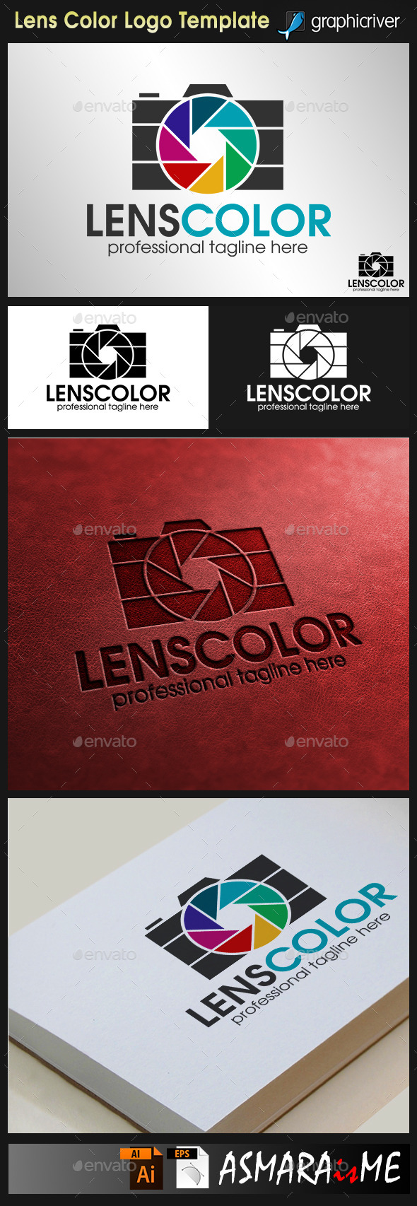 Camera Logo Lens Color Photography Camera Logo Lens Color Photography