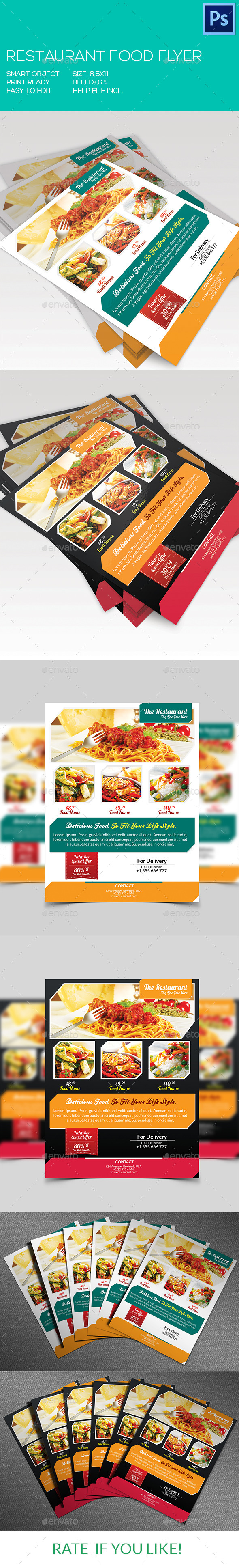 Restaurant Food Flyer