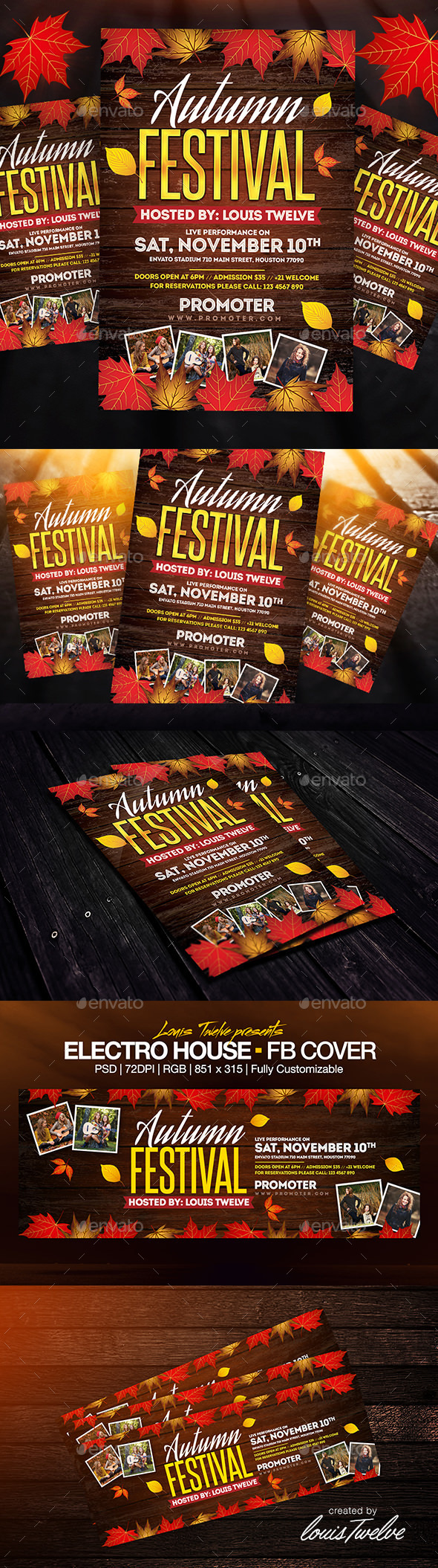 Autumn Festival Flyer & FB Cover Autumn Festival Flyer & FB Cover