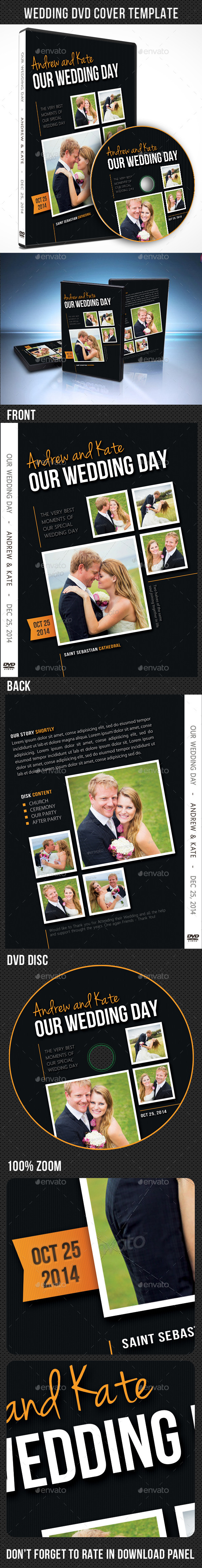 GraphicRiver Wedding DVD Cover Template 09 9110165 GraphicRiver Wedding DVD Cover Template 09 9110165