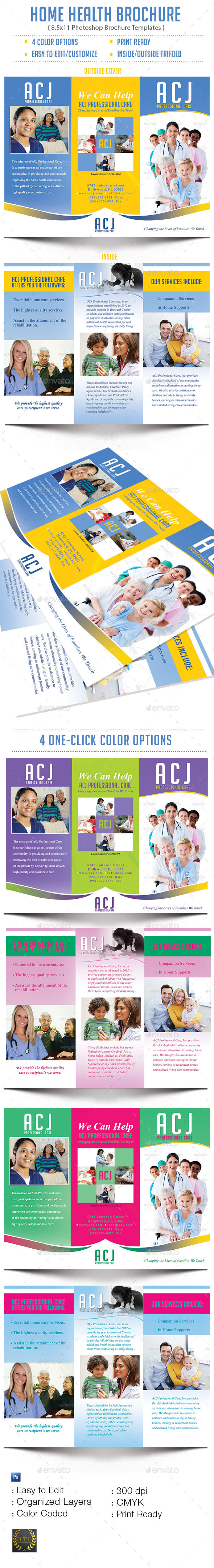 GraphicRiver Home Health Brochure 9111474 GraphicRiver Home Health Brochure 9111474