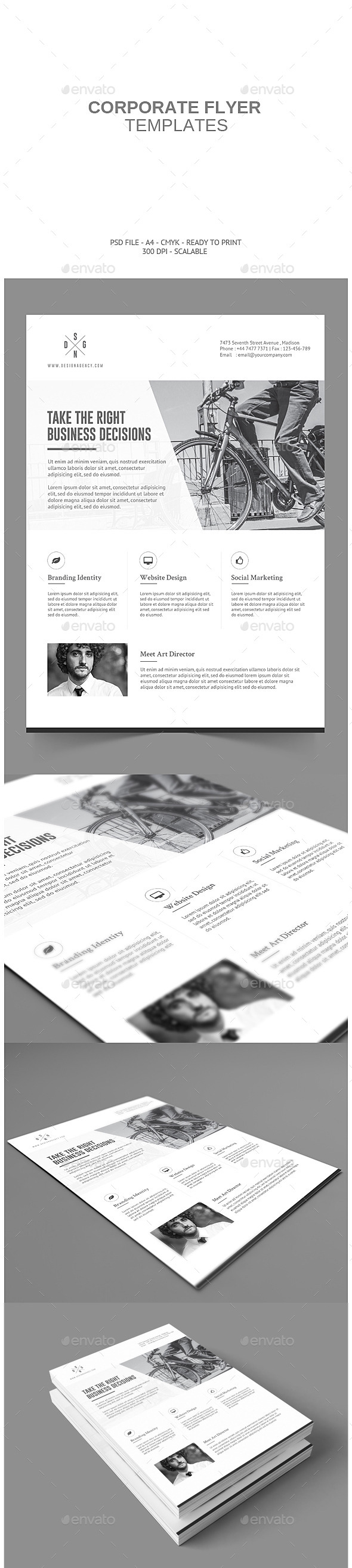 GraphicRiver Minimalistic Corporate Flyer 9116049 GraphicRiver Minimalistic Corporate Flyer 9116049