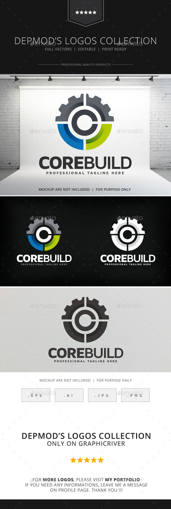 Core Build Logo (Abstract)