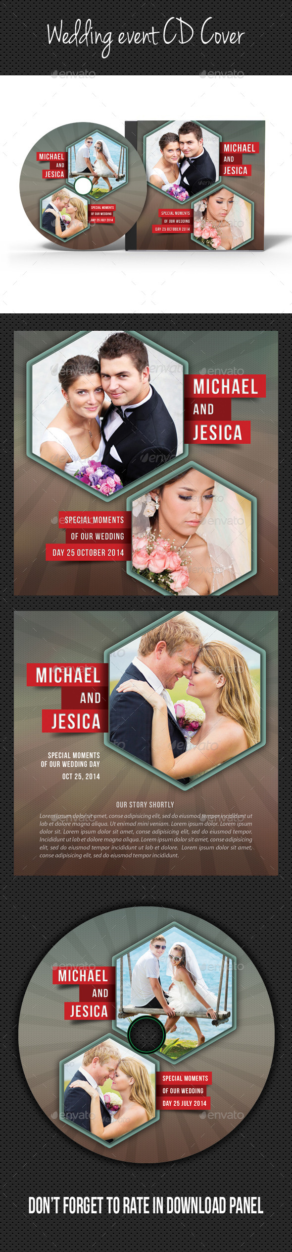 GraphicRiver Wedding Event CD Cover V01 9097831 GraphicRiver Wedding Event CD Cover V01 9097831