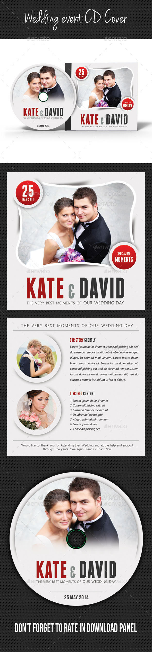 GraphicRiver Wedding Event CD Cover V02 9099141 GraphicRiver Wedding Event CD Cover V02 9099141