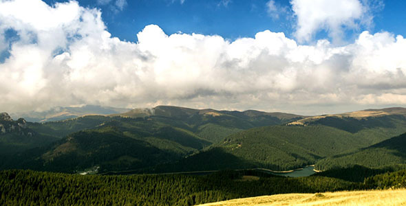 Bolboci Lake Surrounded By Forest Bolboci Lake Surrounded By Forest