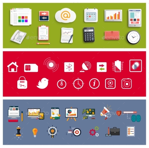 GraphicRiver Set of Office and Business Work Elements 9118680 GraphicRiver Set of Office and Business Work Elements 9118680